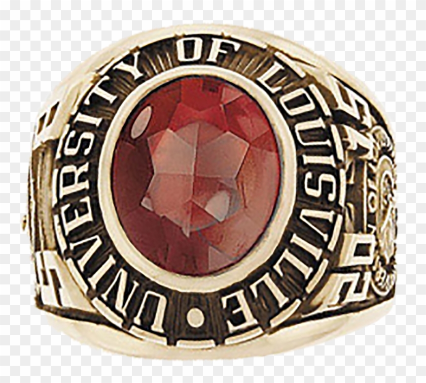 University Of Louisville Men's Medium Traditional Ring Clipart #4873434