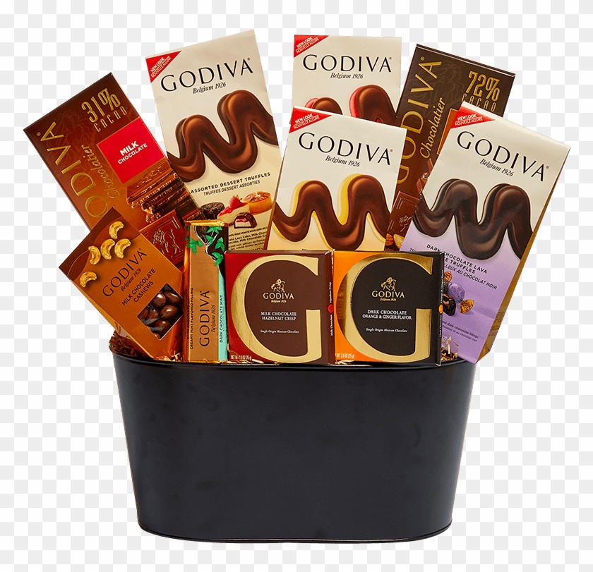 Glorious Godiva Basket Extra Large - Chocolate Clipart #4873784