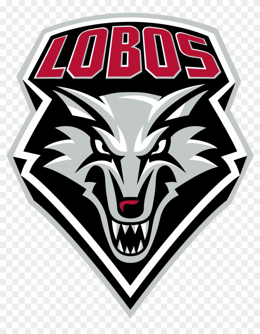 Lobo Basketball Logo 2 By Christopher - New Mexico Lobos Clipart