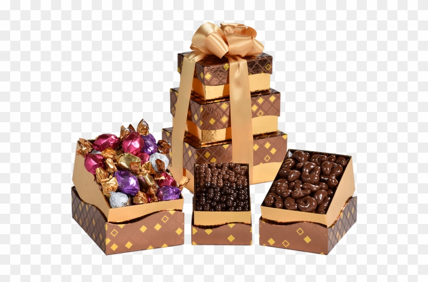 Chocolate Gift Baskets, Gift Baskets, Premium Gift - Chocolate Clipart #4873994