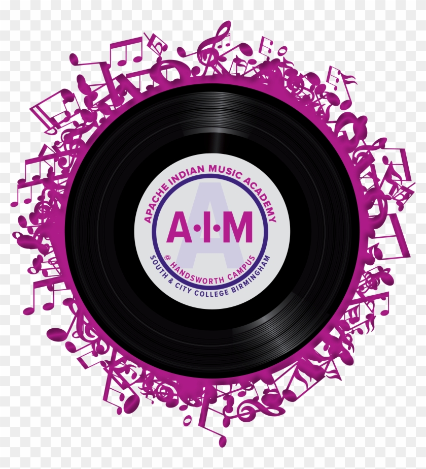 Music Record Png Clipart #4874622
