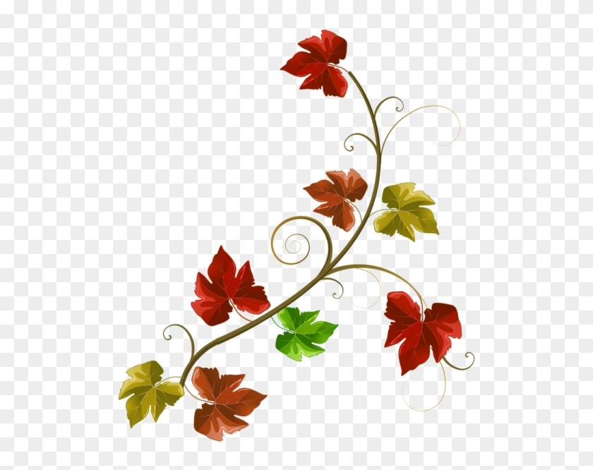 Autumn Leaves Decoration Clipart Png Image - Autumn Leaves For Decoration Transparent Png #4875089