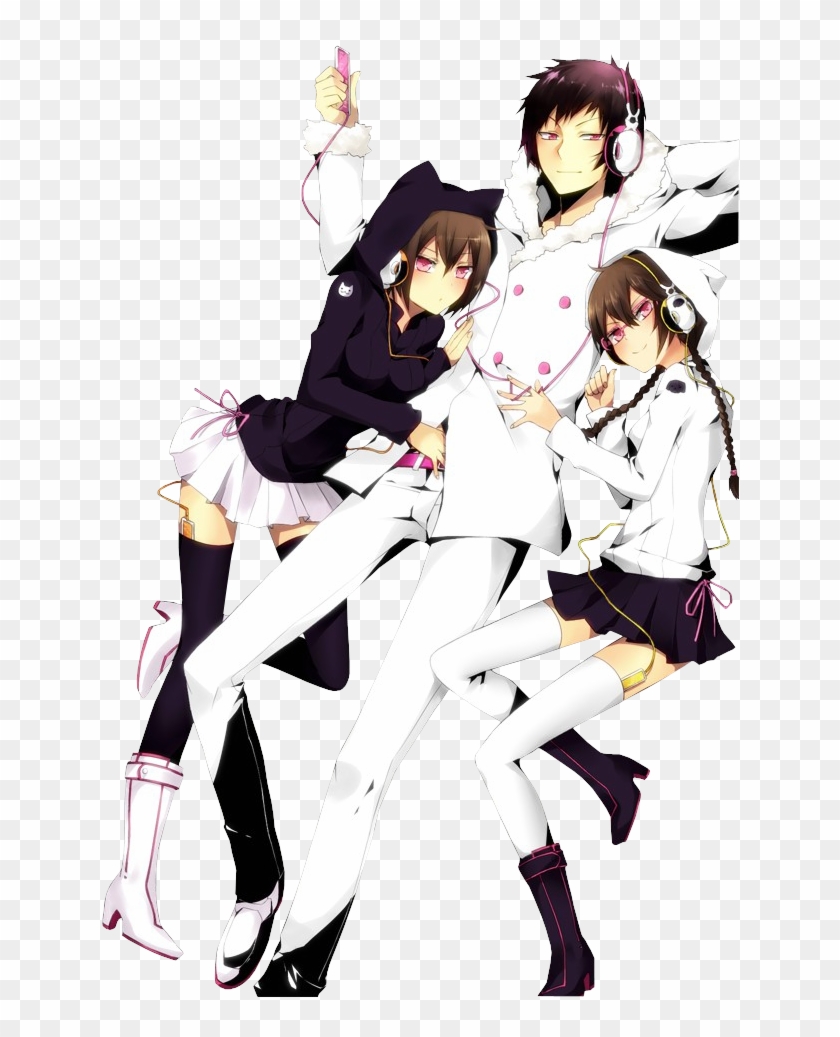 Thumbnail 1 - Durarara Izaya And Mairu Kururi Clipart #4875462