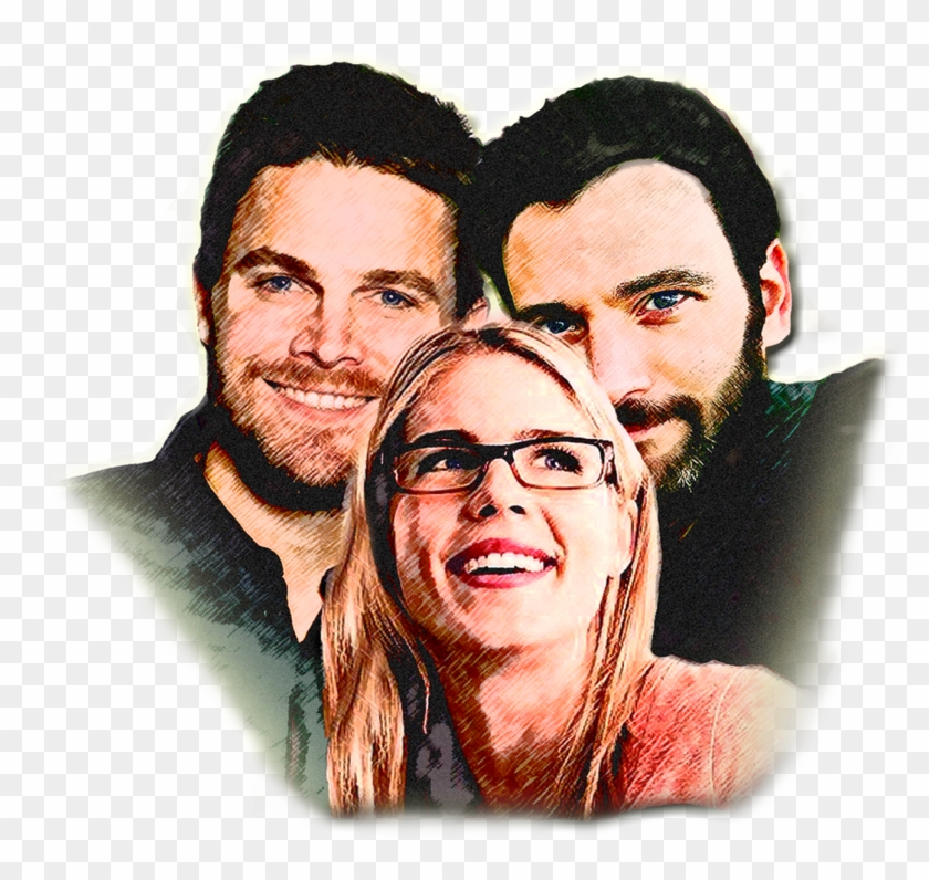 Smoaking Billionaires Felicity Smoak Tommy Merlyn Oliver - Friendship Clipart #4875495