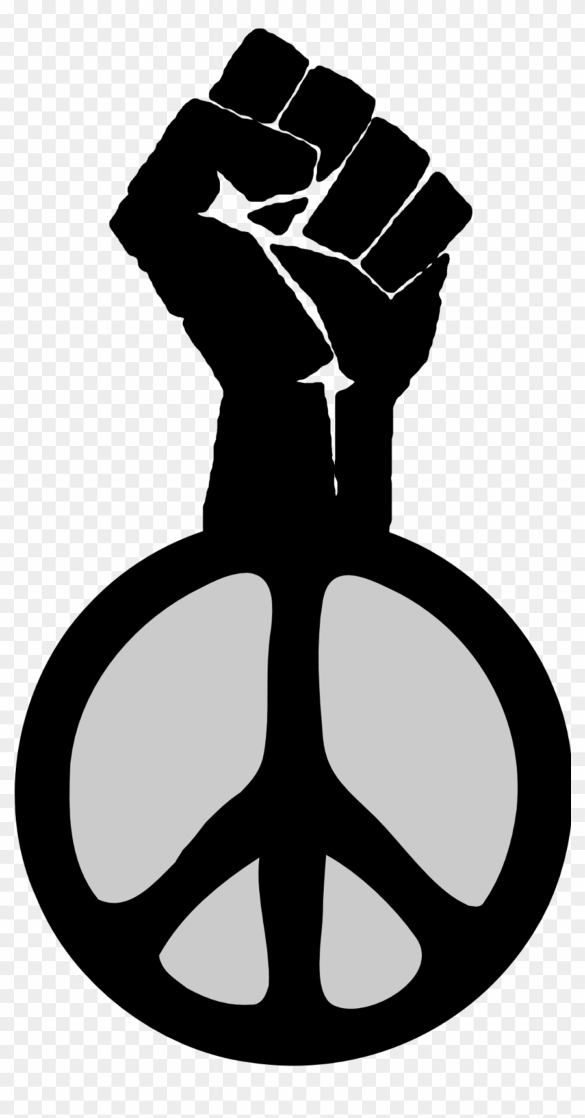 Fist Clipart Ally - Symbol Justice And Peace - Png Download #4875713