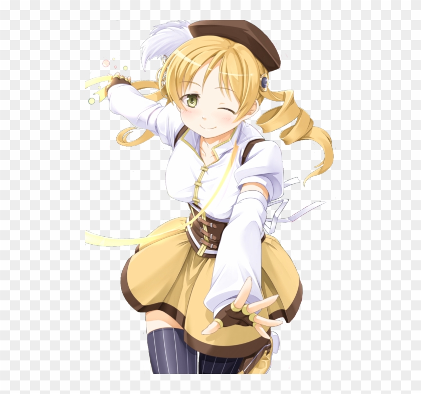 “transparent Mami Tomoe For Your Blog ” - Cartoon Clipart