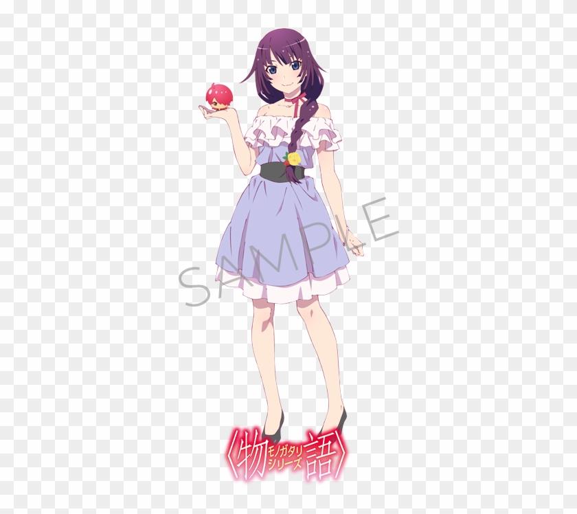 147kib, 500x700, Img Chara15 - Hitagi Senjougahara Official Art Clipart #4876000