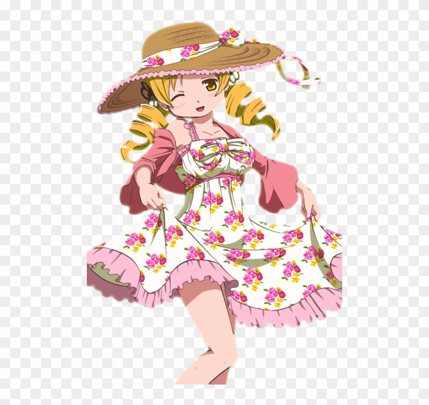 Mahou Shoujo Madoka Magica Fondo De Pantalla Titled - Mami Tomoe Card Clipart
