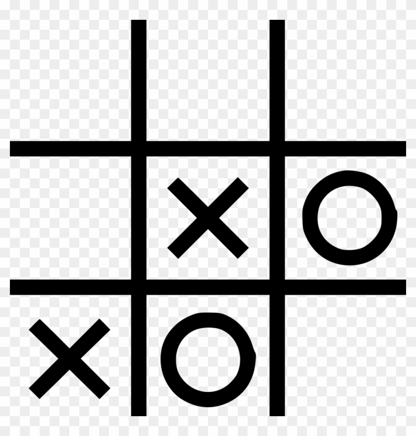 Entertainment Fun Tictactoe Tic Tac Toe Svg Png Icon - Tic Tac Toe .icon Clipart