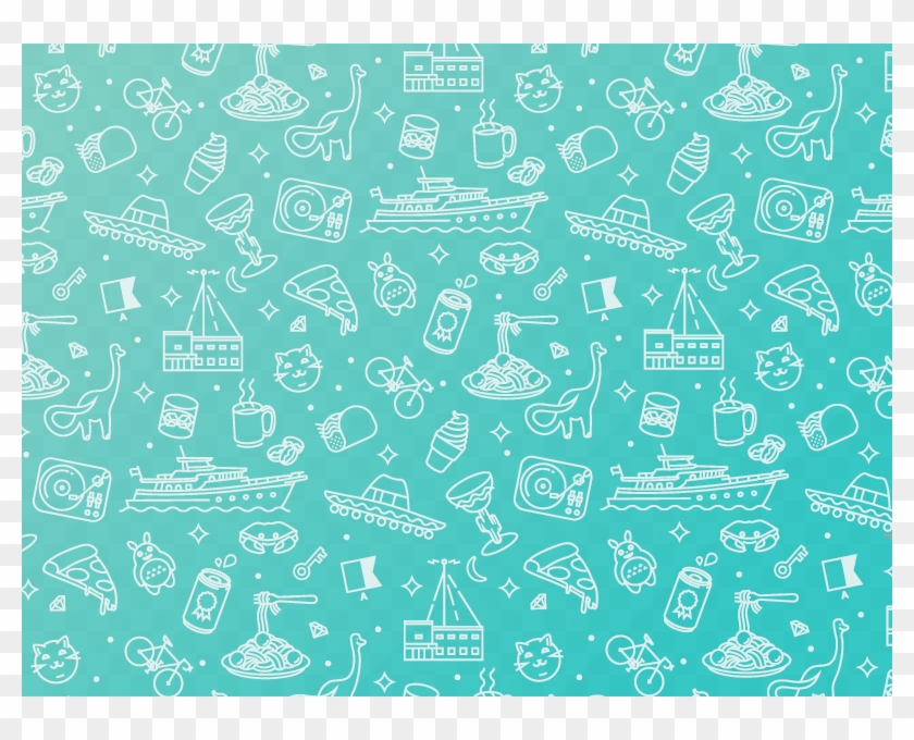 A Custom Icon Pattern I'm Working On Got A Fun Project - Wallpaper Clipart