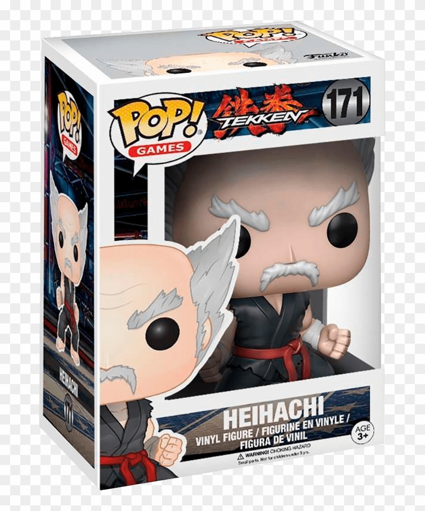 Heihachi Vinyl Figure - Iron Fist Pop Dolls Clipart