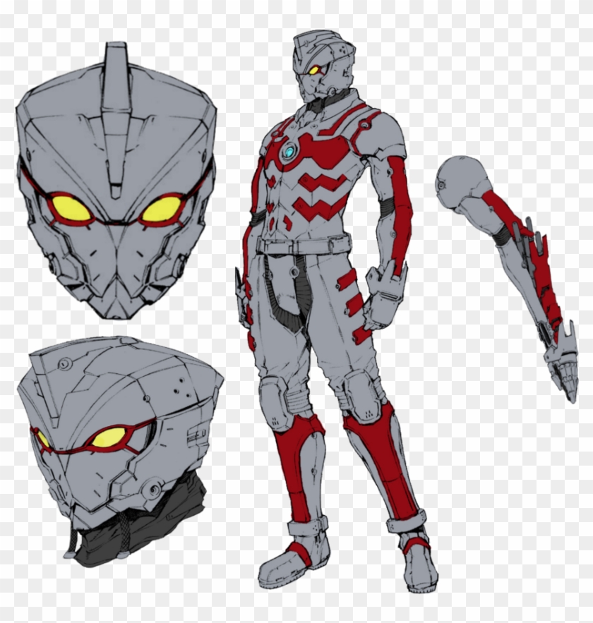 Try To Put On Ace Suit From The Ultraman Manga Or The - Ultraman Manga All Suit Clipart #4876246