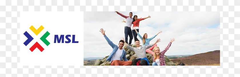 Msl Newsletter Banner With New Logo And Group Of Students - Fun Clipart