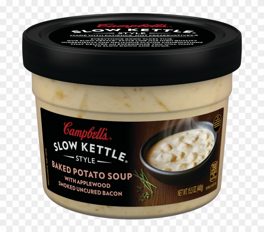 Campbell's Slow Kettle Style® Baked Potato Soup With - Campbell's Potato Soup Clipart #4876421