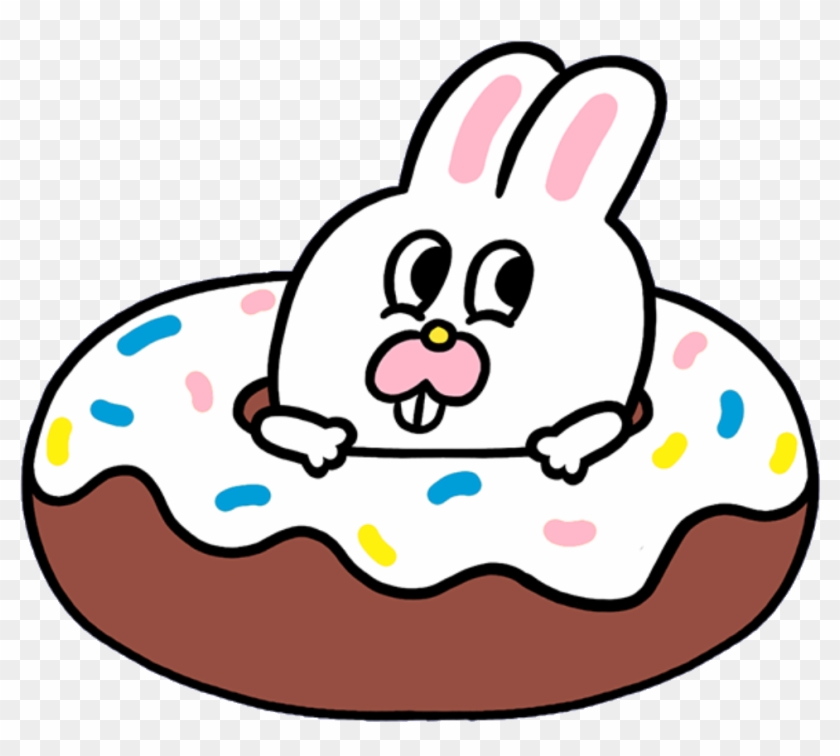 #donut #bunny #mochi #kawaii #cute #softbot #png Clipart #4876703