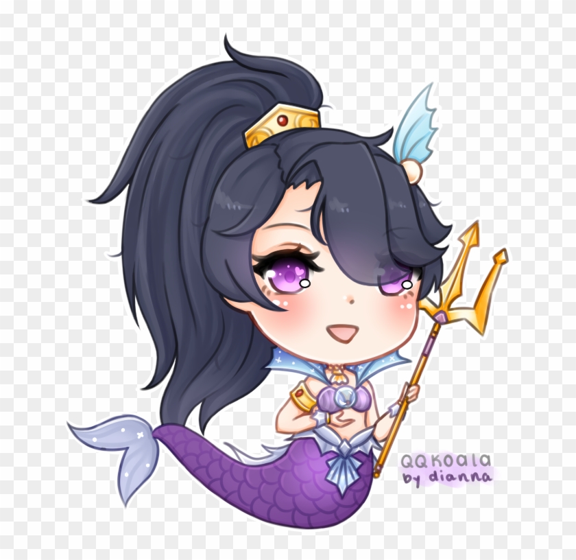 Artdark - Dark Mermaid Png Clipart