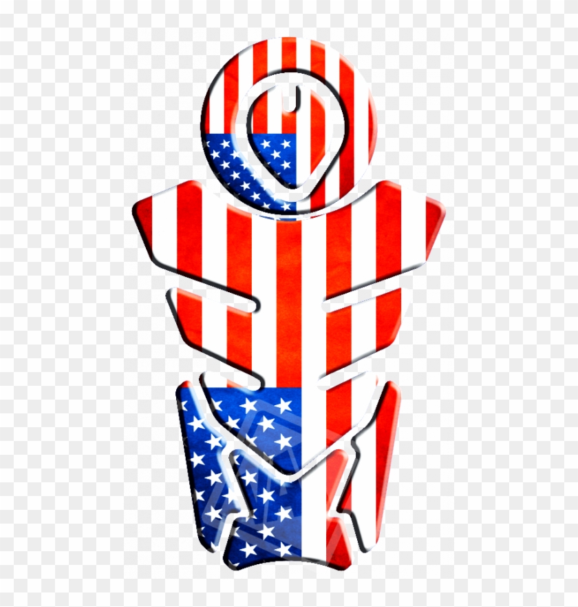 Adesivo Protetor De Tanque E Bocal Usa Estados Unidos Clipart #4876909