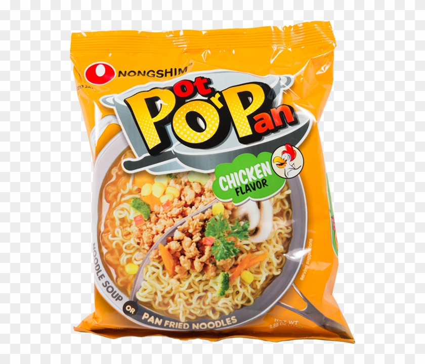 Ns Pot Or Pan Chicken Noodle - Nongshim Pot Or Pan Clipart #4876950