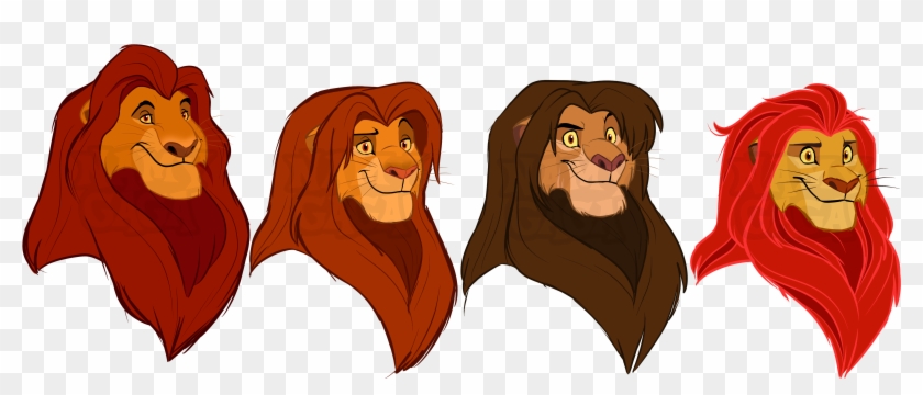 Royal Drawing King's - Lion King All Lions Clipart #4877094