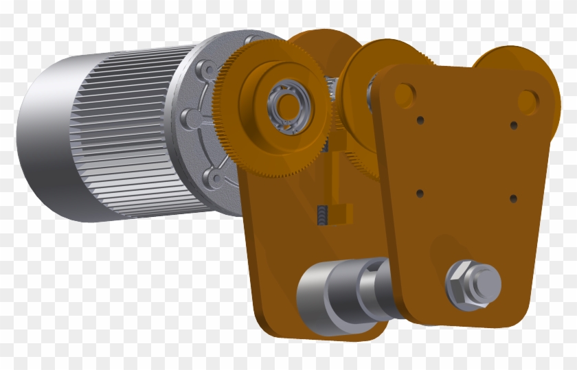Electric Single Bolt Trolley - Lens Clipart #4877388