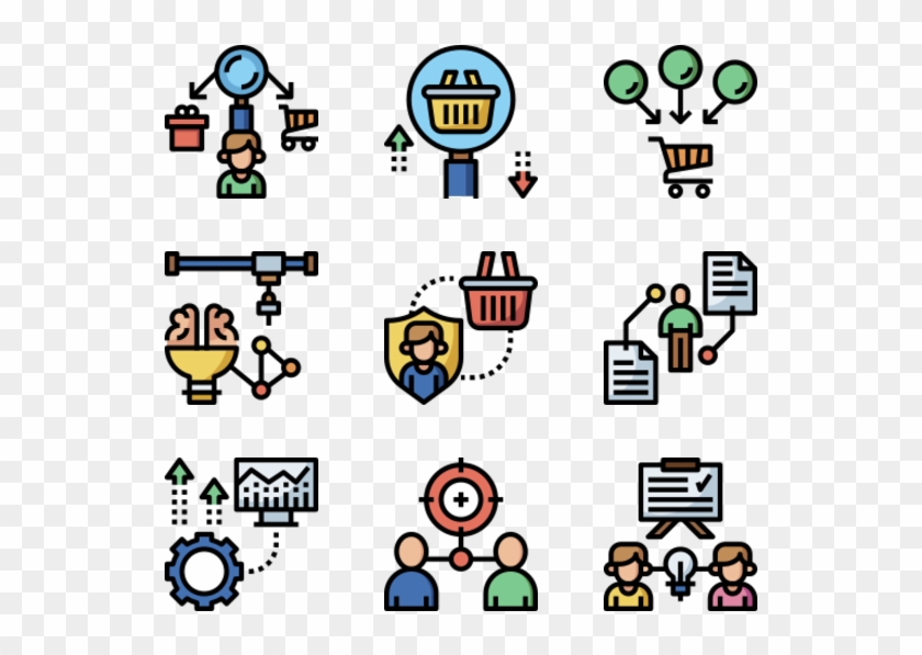 Consumer Behavior - Unicorn Icons Clipart