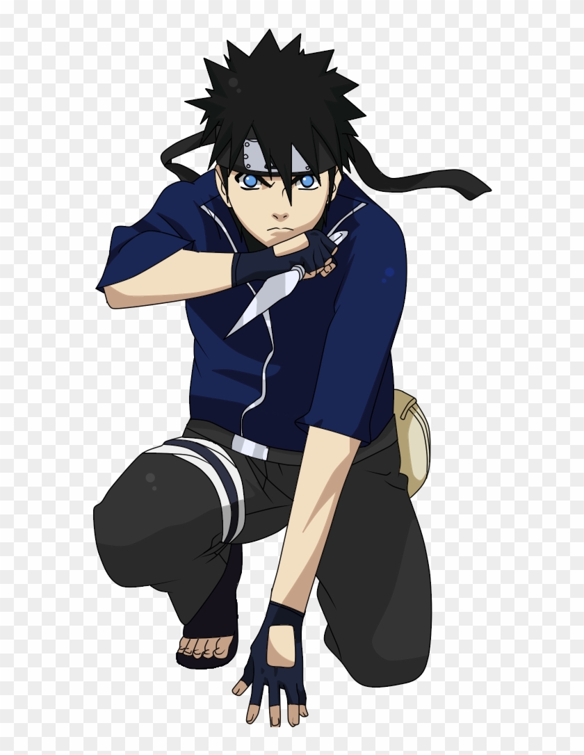 Deeku Uchiha - Male Fanmade Naruto Characters Clipart