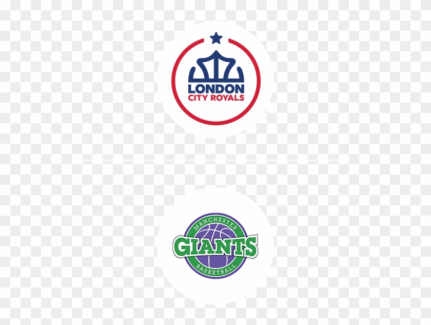 London City Royals Vs Manchester Giants - Circle Clipart