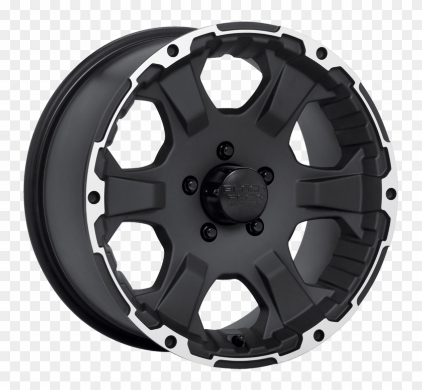 Intruder 910b - Black Rock Trailer Wheels Clipart #4877813