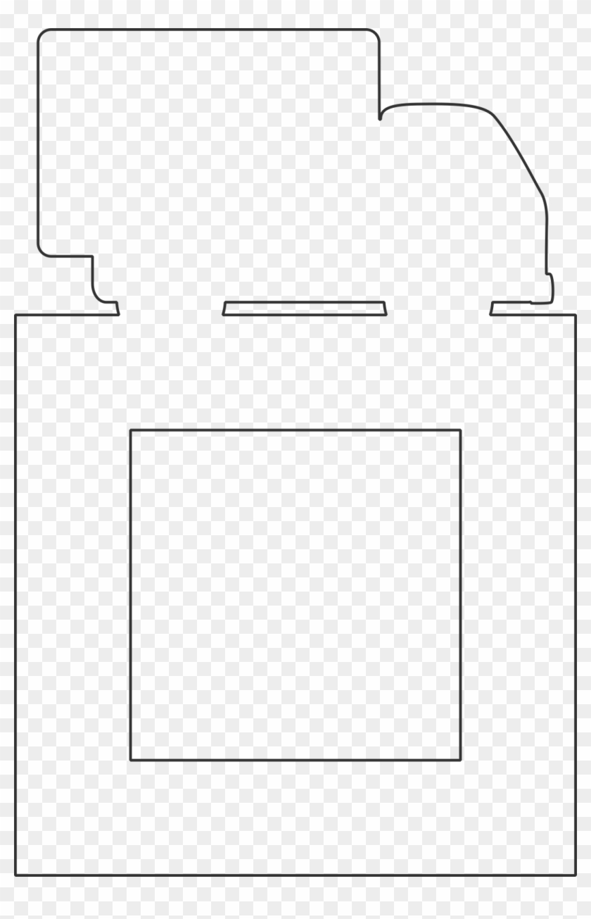 T - Line Art Clipart