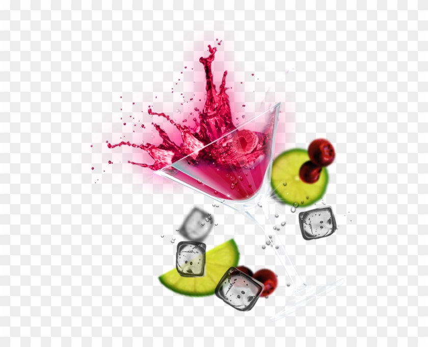 Splash Drink - Cocktail Drinks Splash Png Clipart #4878557