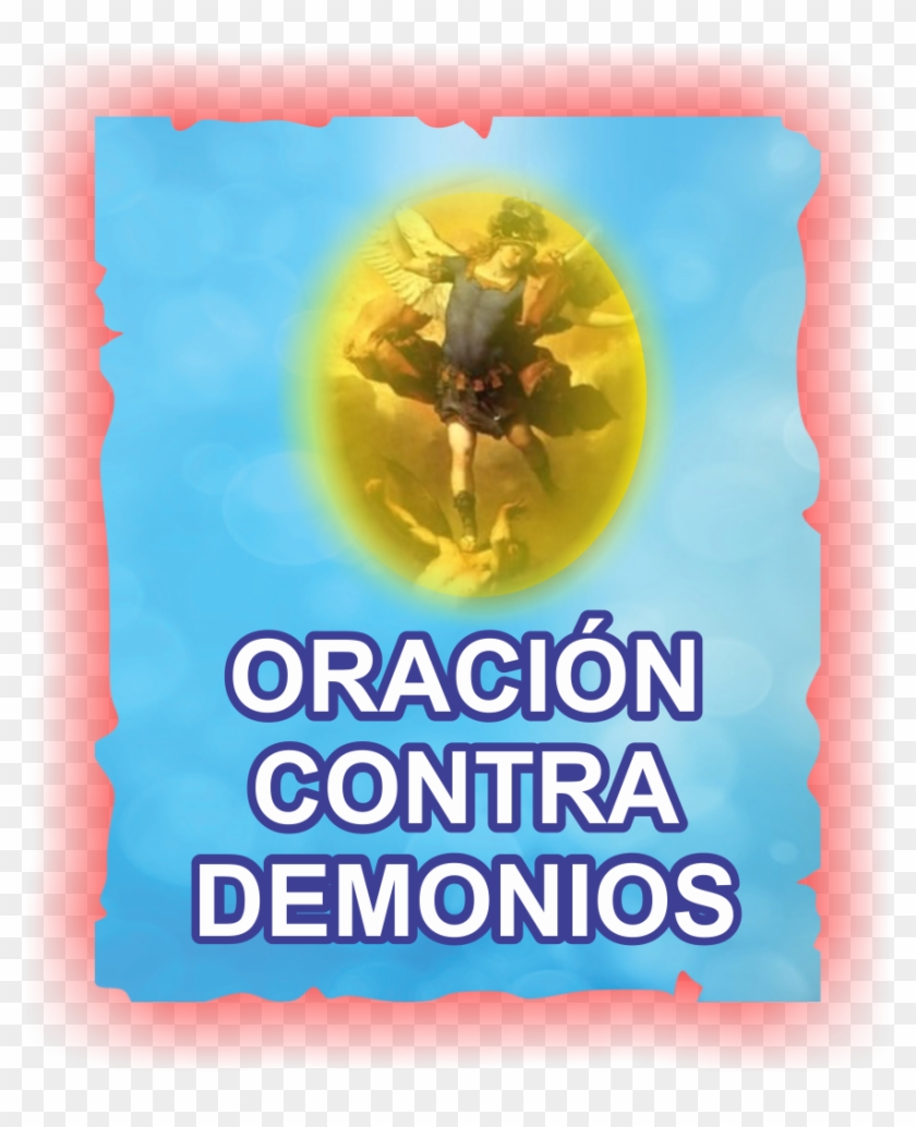 Oración Contra Demonios San Miguel Arcangel - Poster Clipart #4878739