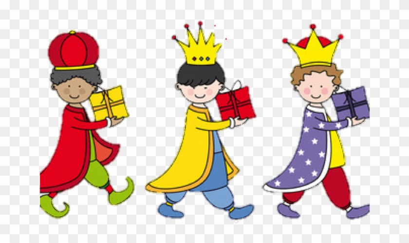 Three Cartoon Kings Clipart
