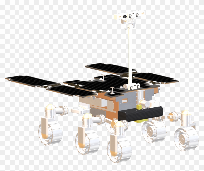 Esa Future Mars Rover - Scale Model Clipart #4879304