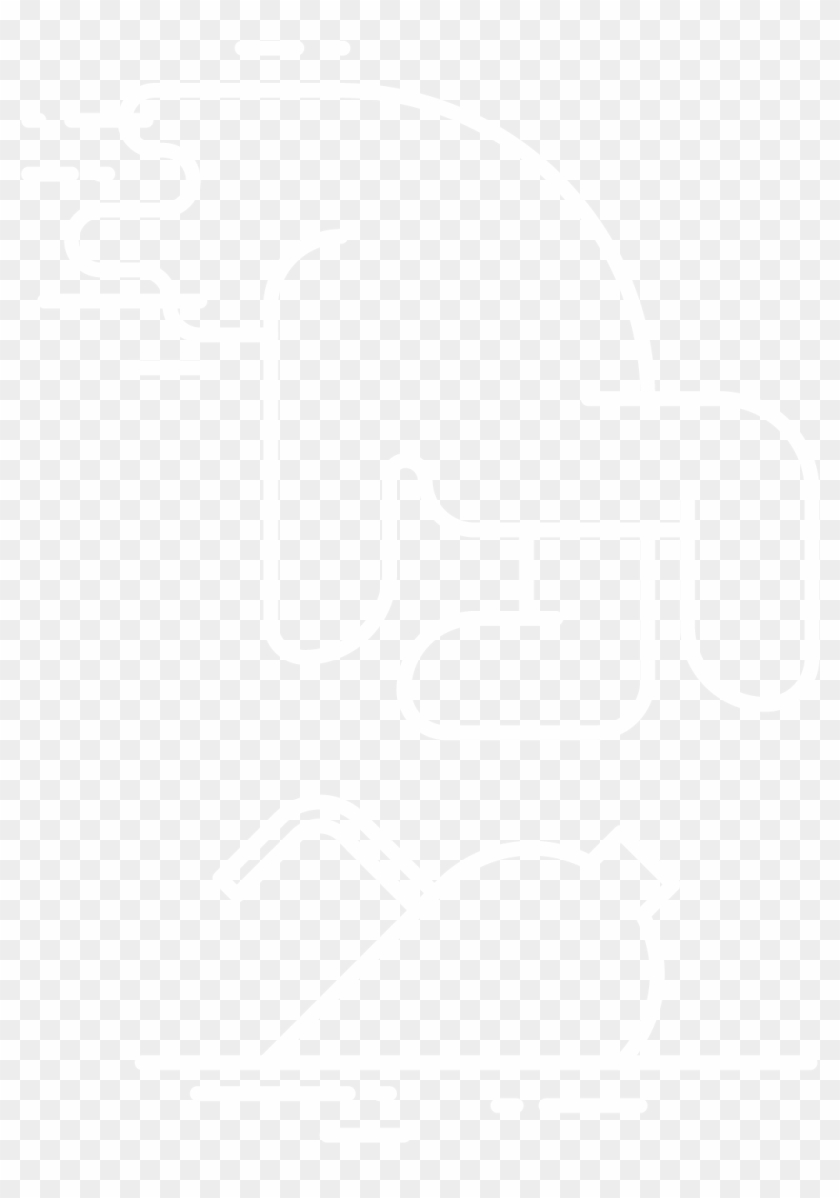 Create A Clean Up - Johns Hopkins Logo White Clipart
