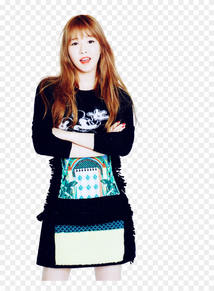 Red Velvet Wendy Png - Wendy Red Velvet Black And White Clipart