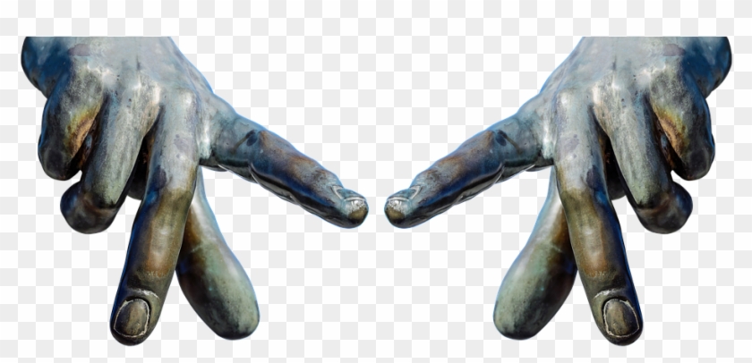 Lengua De Señas - Main Statue Png Clipart