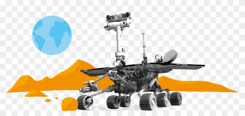 Collage Showingnasa Mars Exploration Rover Opportunity - Mars Rover Cut Out Clipart #4880148