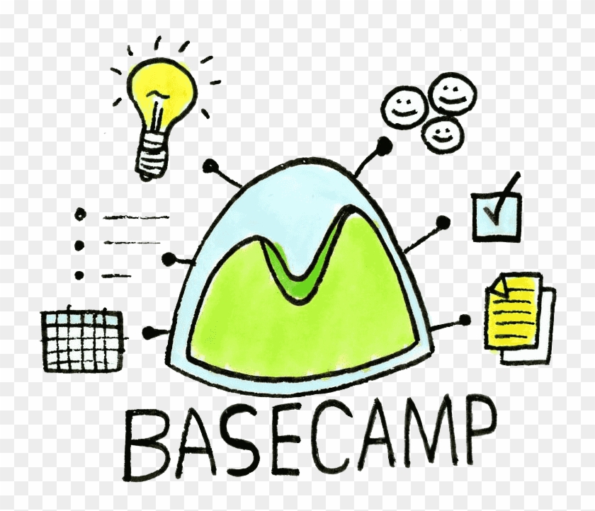 Basecamp, In A Nutshell - Base Camp Cartoon Clipart