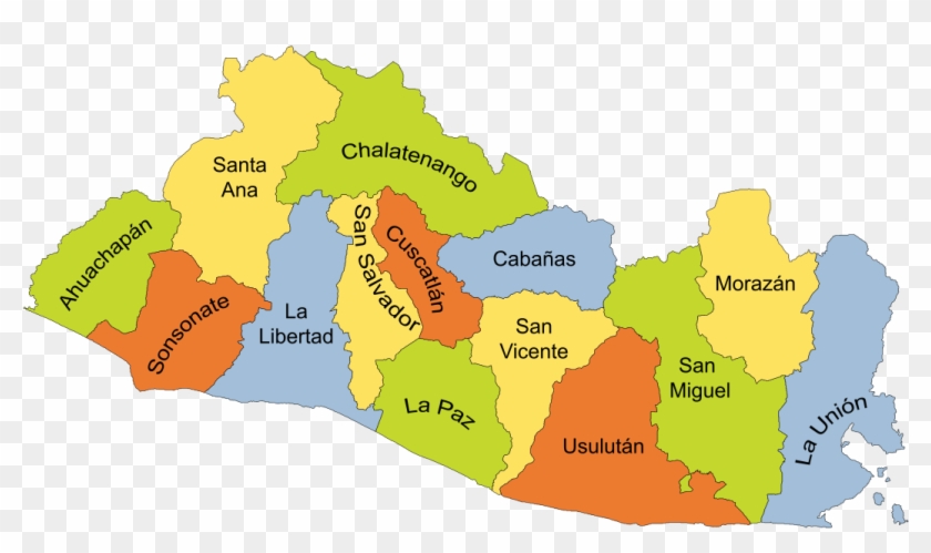 14 Departamentos De Salvador Clipart