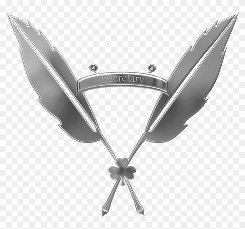 Secretary - Masonic Officers Jewels Clipart - Png Download