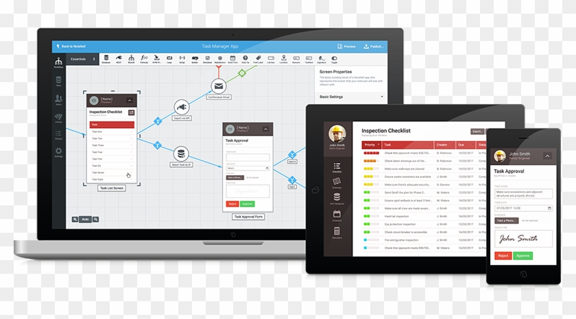 The Future Of Code Is The Future Of Work - Approvals Tablet App Clipart #4881471