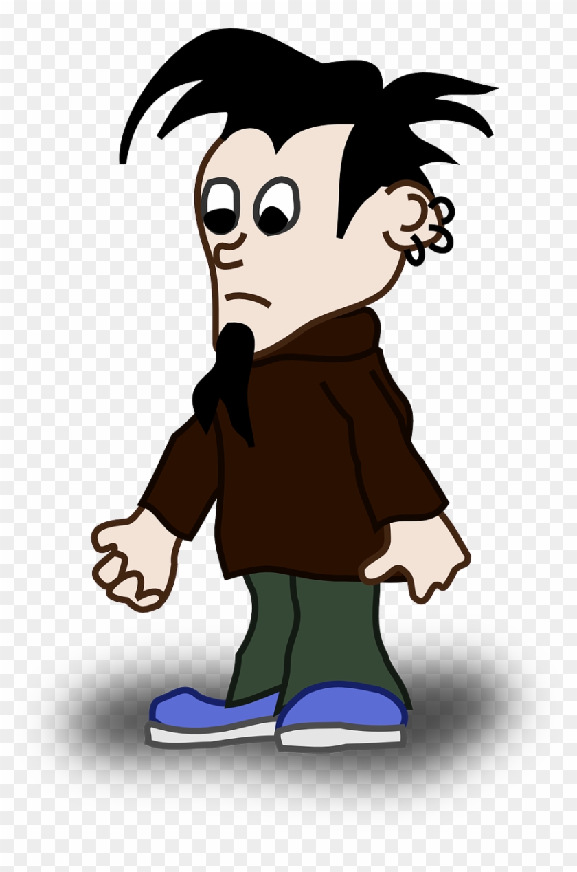 Youngster Funny People Character Png Image - Dude Clipart Transparent Png