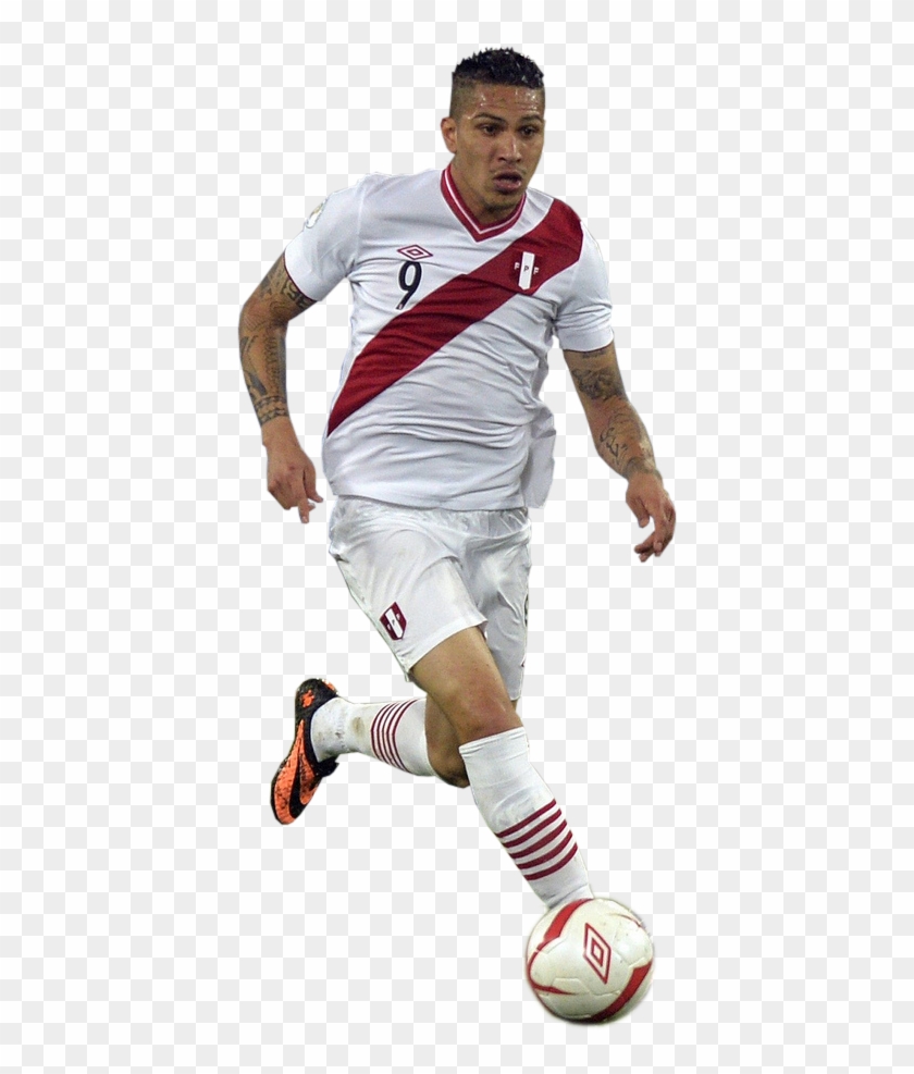 Paolo Guerrero Png - Jugadores De Peru Png Clipart #4882089