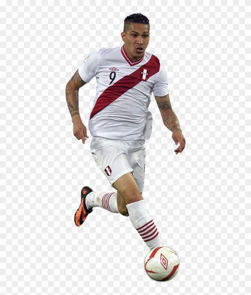 Paolo Guerrero Png - Jugadores De Peru Png Clipart