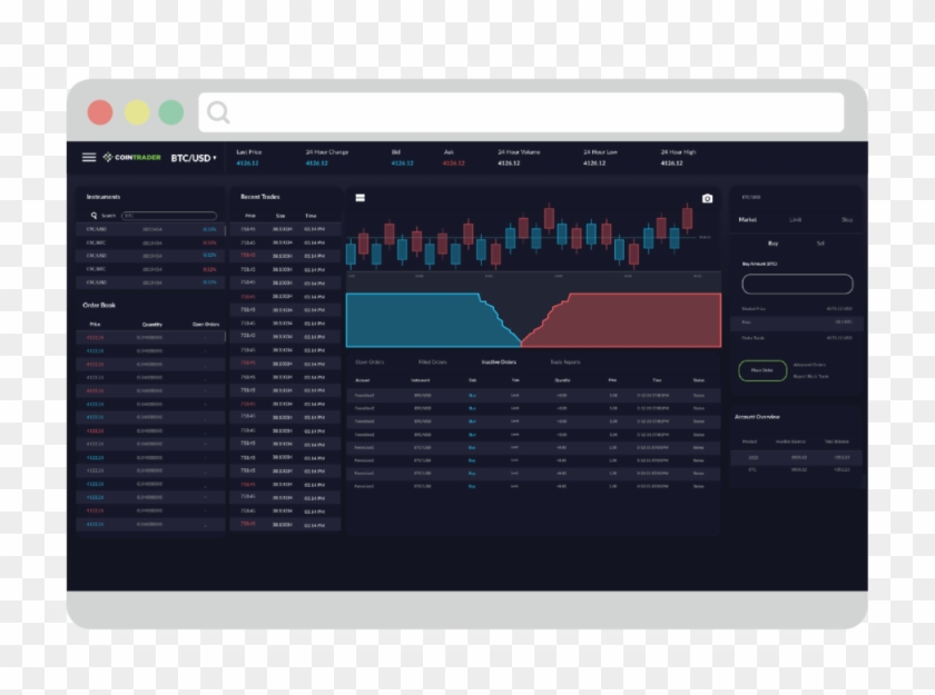 Crypto Exchange Platform - Computer Icon Clipart #4882181