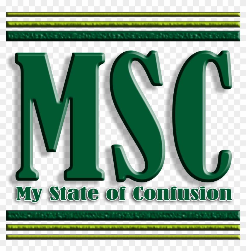 My State Of Confusion - Graphic Design Clipart #4882241