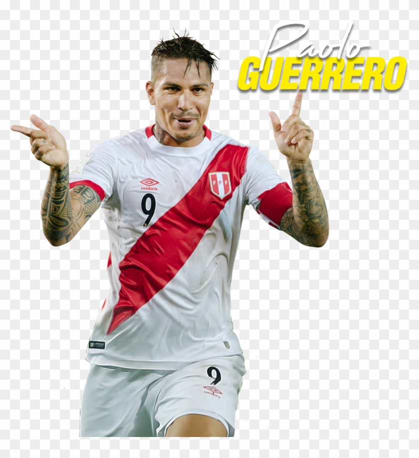 Paolo Guerrero Png Clipart #4882250
