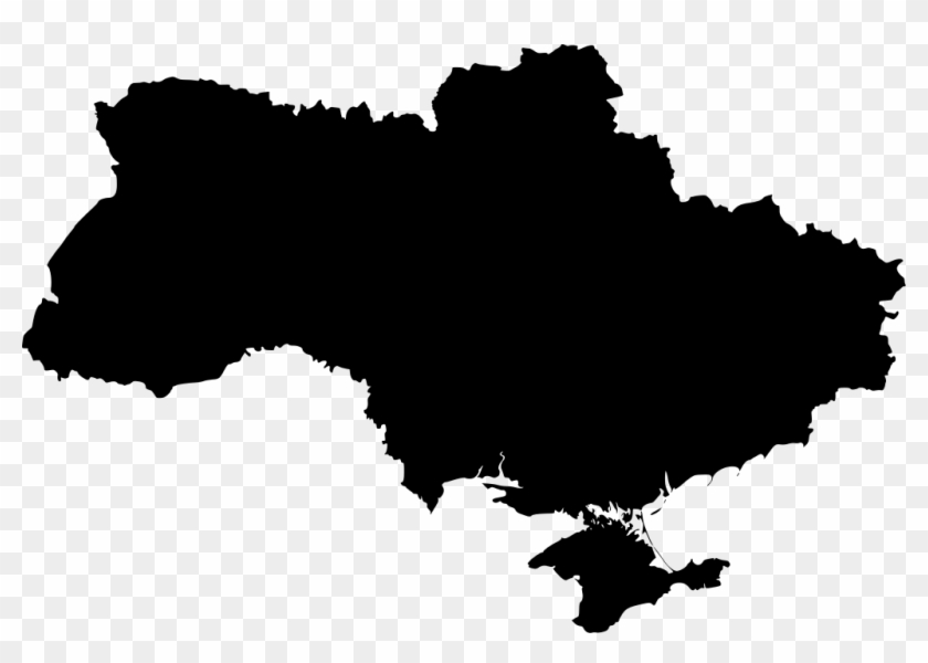 Download Png - Ukraine Capital Map Clipart #4882360