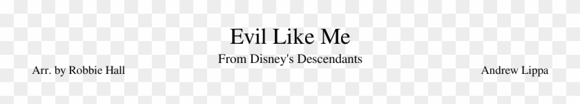 Evil Like Me - Ivory Clipart #4882433