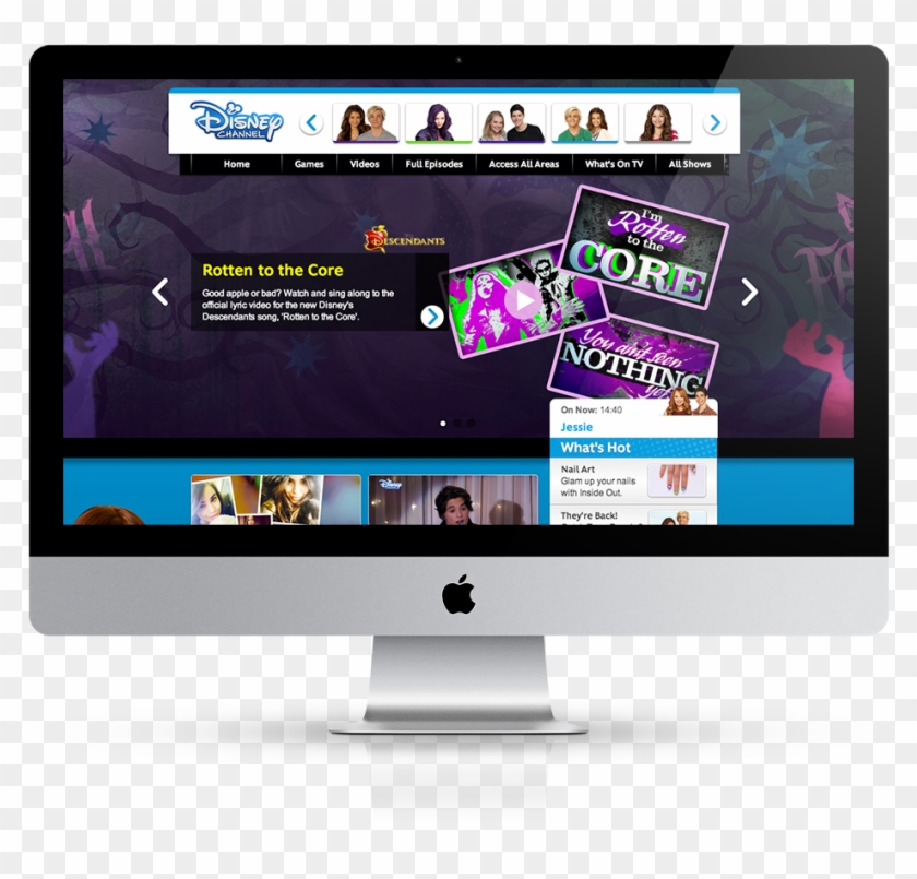 Promotion For A New Descendants Music Video - Imac Clipart